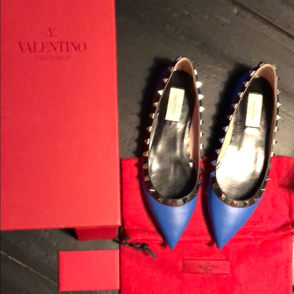 Valentino Rock-stud flats